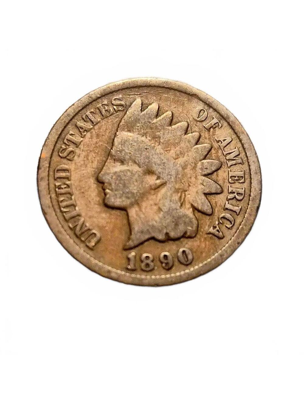 1890 Indian Head Penny #228